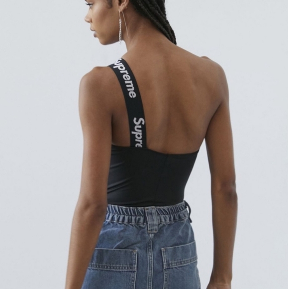 NWOT Frankie Collective Supreme Asymmetric Bodysuit size small - Picture 3 of 15